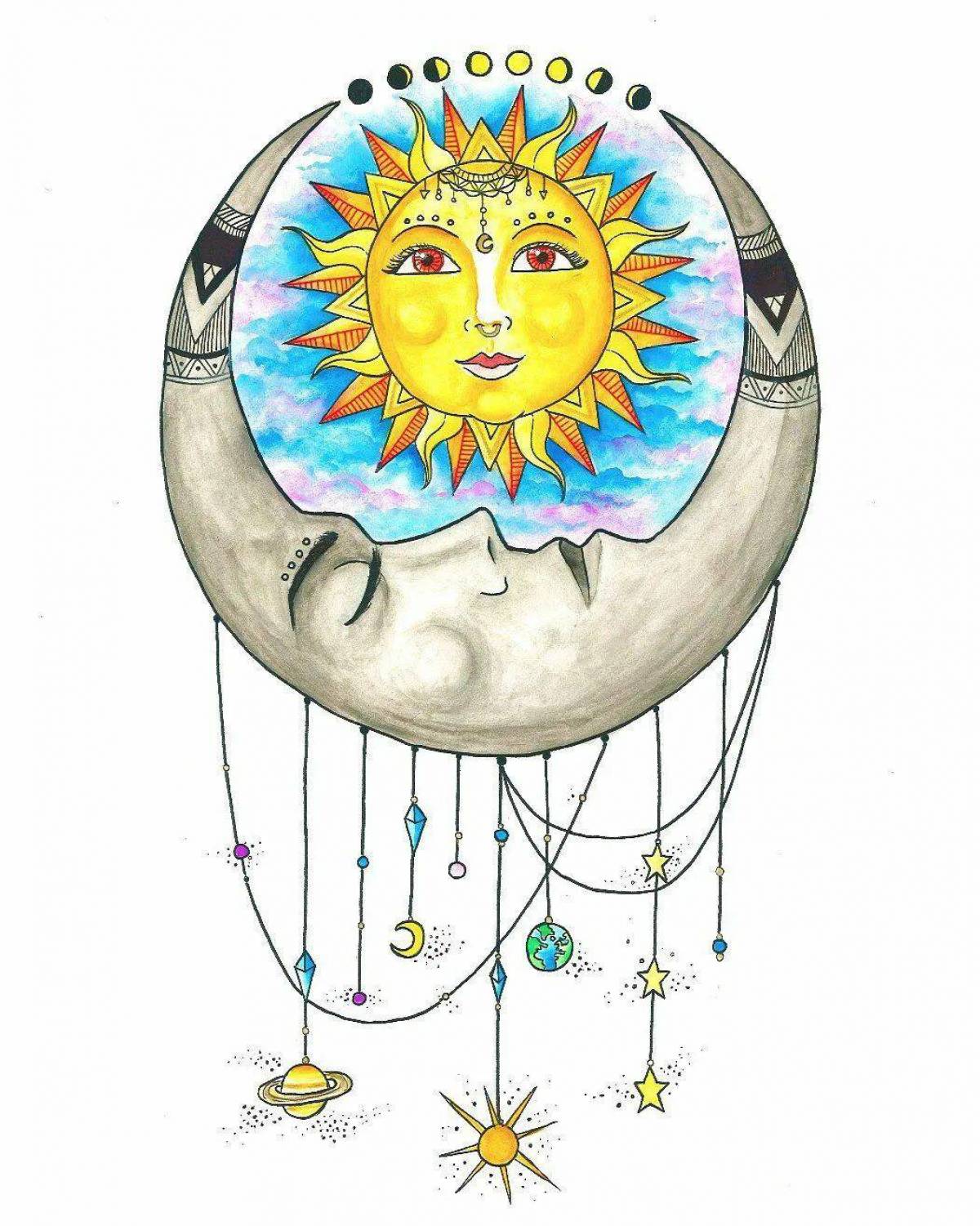 Солнце и луна #16