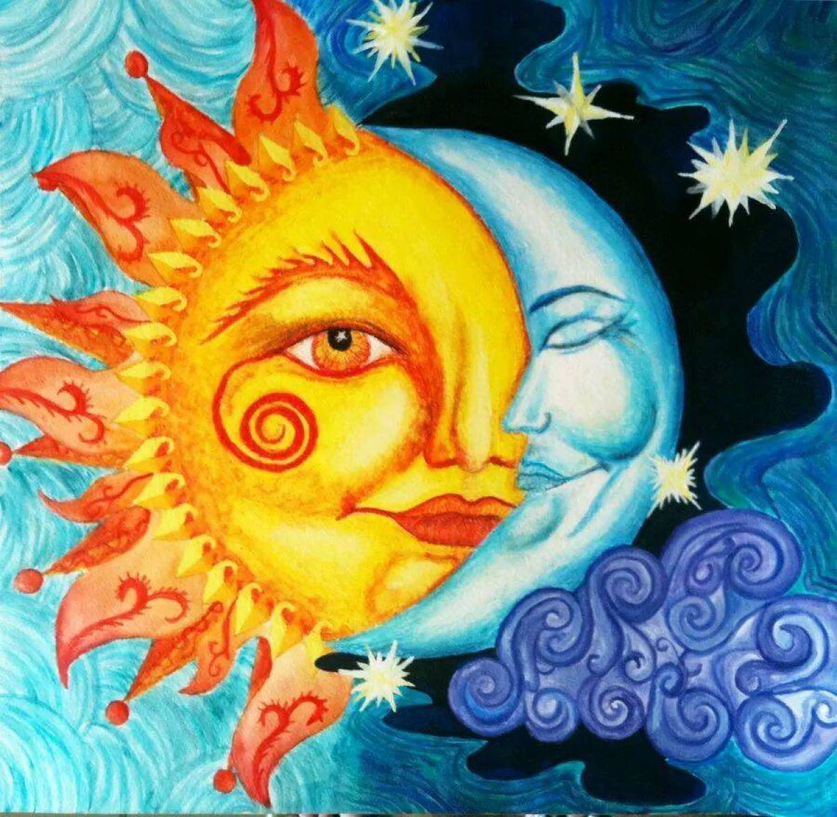Солнце и луна #19