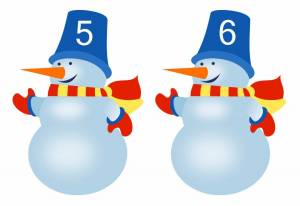 Раскраска снеговик для детей 2 3 лет #24 #152515