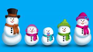 Раскраска снеговик для детей 5 6 лет #18 #152585