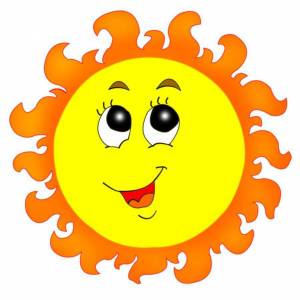 Раскраска солнце для детей #7 #154650