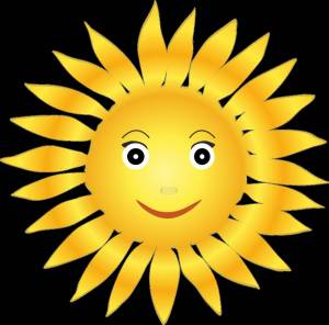 Раскраска солнце для детей #18 #154661