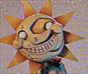 Раскраска солнце и луна аниматроники #10 #154721