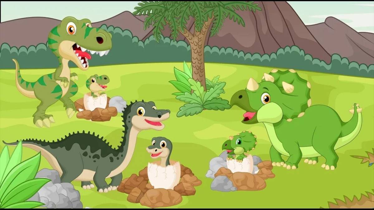 Динозавр для детей #25