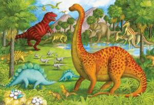 Раскраска динозавр для детей #7 #14046