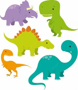 Раскраска динозавр для детей #20 #14059