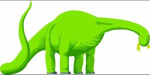 Раскраска динозавр для детей #21 #14060
