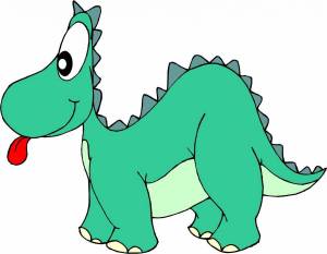 Раскраска динозавр для детей #26 #14065