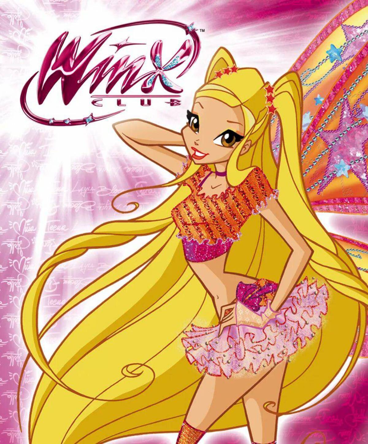 Настрой винк. Стелла Винкс. Winx Club. Стелла. Стелла из Винкс. Стелла из клуба Винкс.