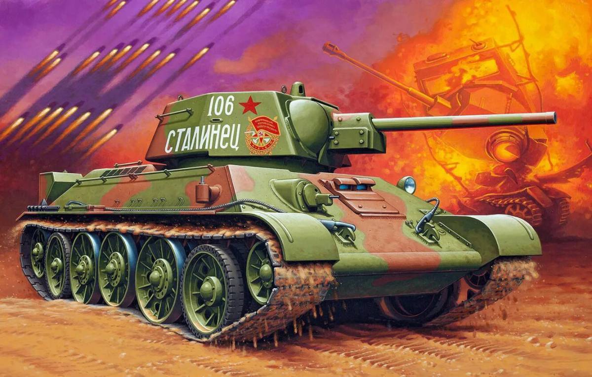 Рисунок т 34 3d