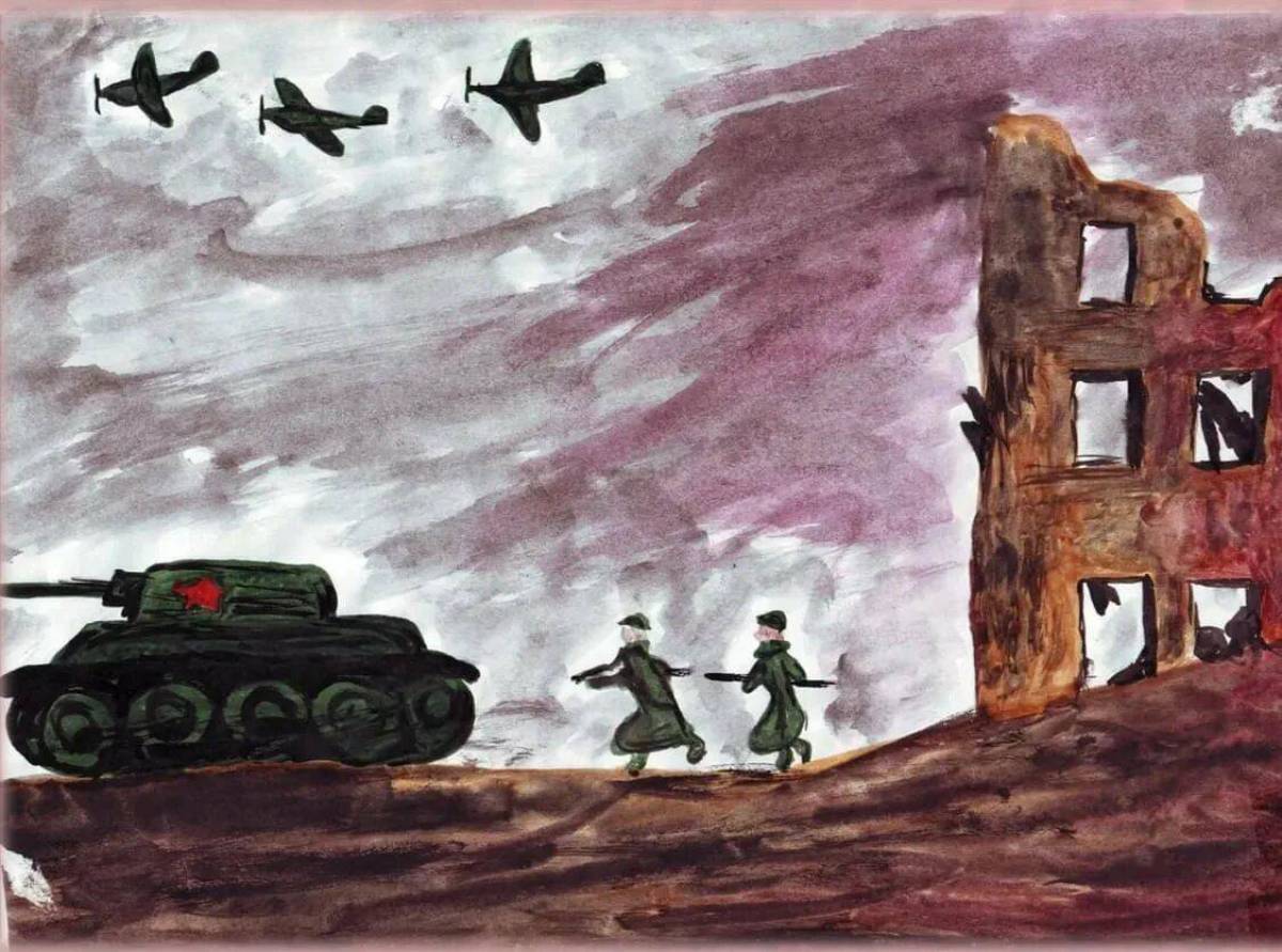 Сталинградская битва для детей легкие #28