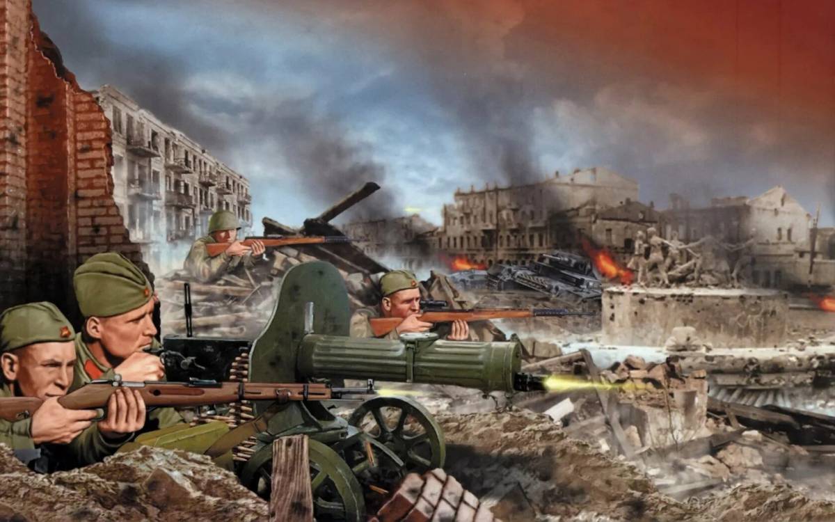 Сталинградская битва для детей #27