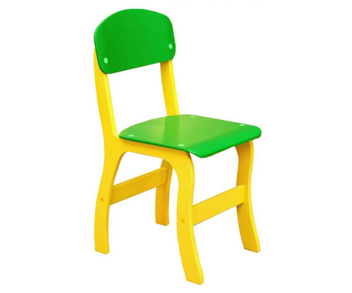 стул желто зеленого цвета у ребенка