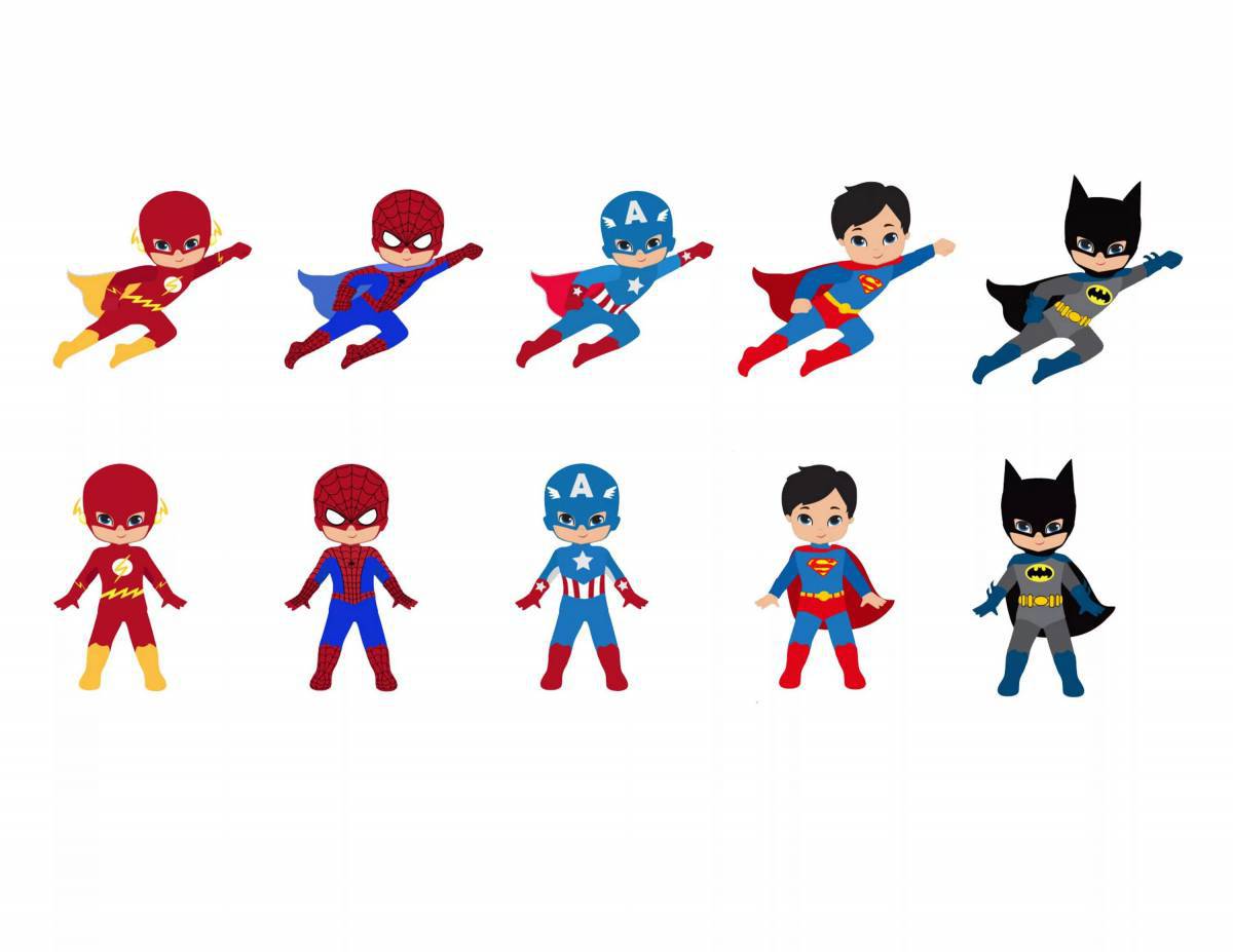 Супергерои для детей #9
