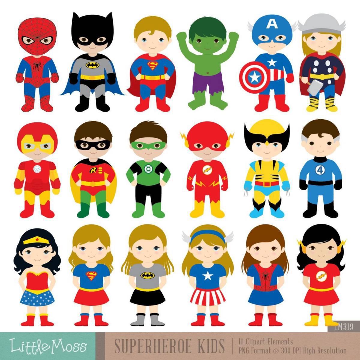 Супергерои для детей #30
