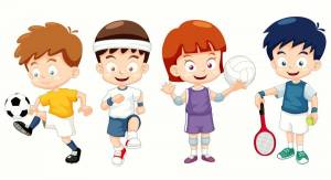 Раскраска спорт для детей #11 #156493