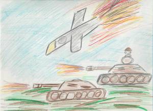 Раскраска сталинградская битва для детей легкие #5 #156887