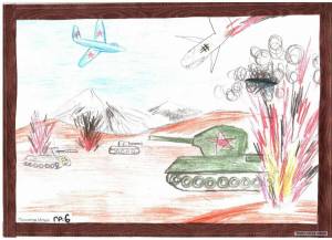 Раскраска сталинградская битва для детей легкие #27 #156909