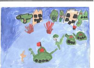 Раскраска сталинградская битва для детей #24 #156983