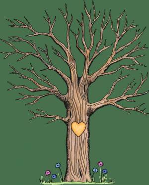 Раскраска ствол дерева #1 #157314
