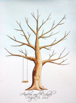 Раскраска ствол дерева #5 #157318