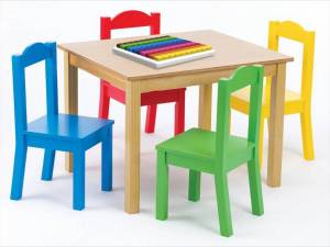 Раскраска стол для детей #7 #157981