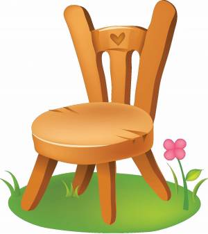 Раскраска стул для детей #1 #158237