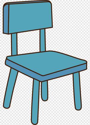 Раскраска стул для детей #20 #158256