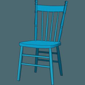 Раскраска стул для детей #22 #158258