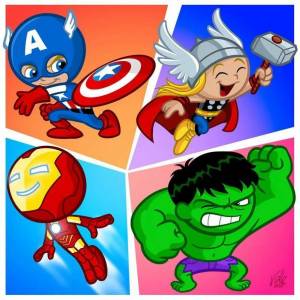 Раскраска супергерои для детей #5 #158556