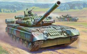 Раскраска танк военный #4 #159414