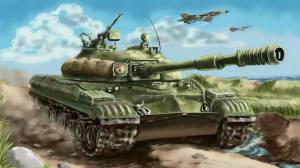 Раскраска танк военный #5 #159415