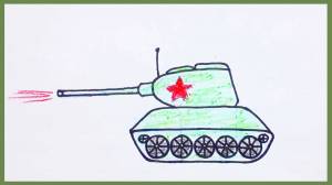 Раскраска танк для детей 7 лет #17 #159571