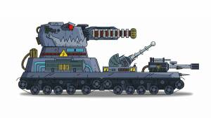 Раскраска танк левиафан #10 #159816