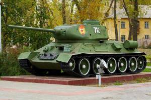 Раскраска танк т 34 #5 #159835