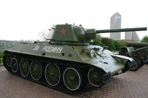 Раскраска танк т 34 #27 #159857