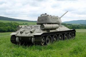Раскраска танк т34 #6 #159874