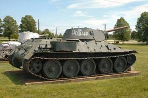 Раскраска танк т34 #10 #159878