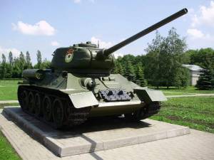 Раскраска танк т34 #18 #159886