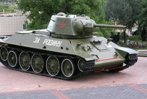 Раскраска танк т34 #25 #159893