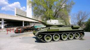 Раскраска танк т34 #33 #159901