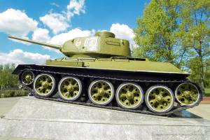 Раскраска танк т34 #36 #159904