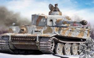 Раскраска танк тигр #6 #159913