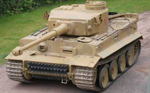 Раскраска танк тигр #9 #159916