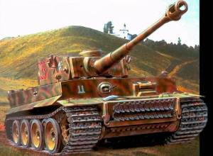 Раскраска танк тигр #15 #159922