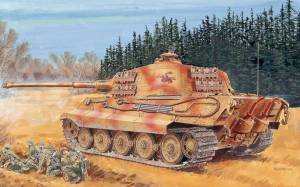 Раскраска танк тигр #27 #159934