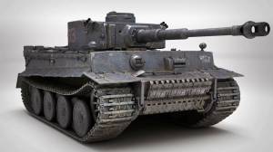 Раскраска танк тигр #30 #159937