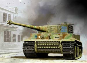 Раскраска танк тигр #31 #159938