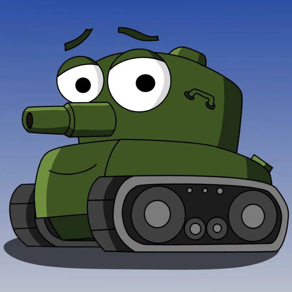 Танки из мультика про танки #15