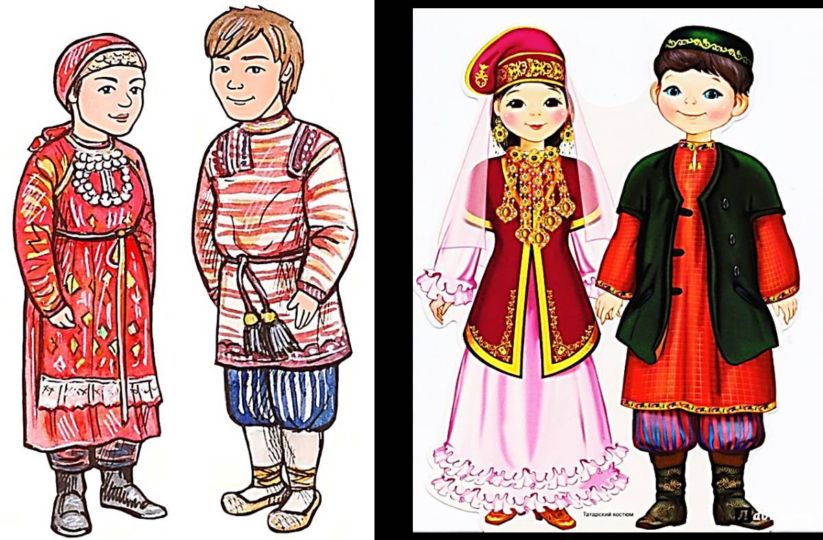 Татарский костюм национальный #34